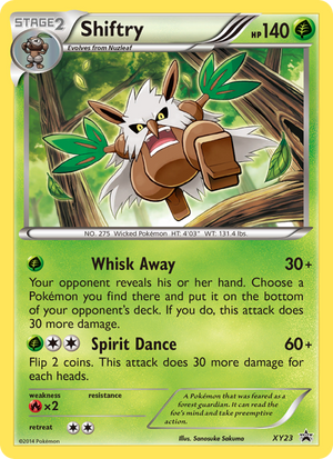 XY Black Star Promos XY23 Shiftry