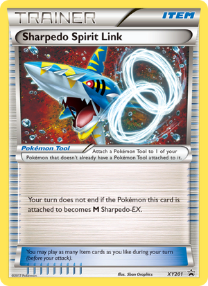 XY Black Star Promos XY201 Sharpedo Spirit Link