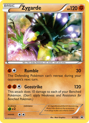 XY Black Star Promos XY152 Zygarde