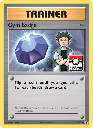 XY Black Star Promos XY203 Gym Badge