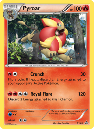 XY Black Star Promos XY26 Pyroar