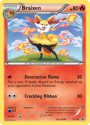 XY Black Star Promos XY161 Braixen