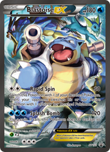 XY Black Star Promos XY122 Blastoise EX