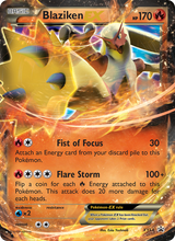 XY Black Star Promos XY54 Blaziken EX