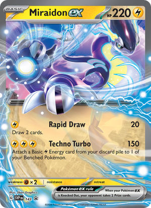 SVP Black Star Promos 143 Miraidon ex
