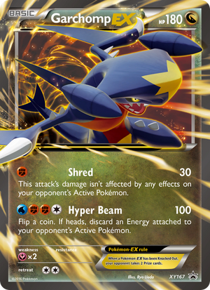 XY Black Star Promos XY167 Garchomp-EX