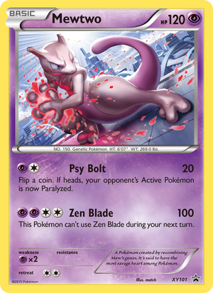 XY Black Star Promos XY101 Mewtwo