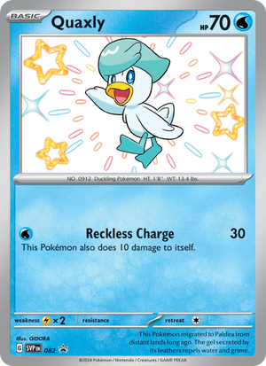 SVP Black Star Promos 082 Quaxly
