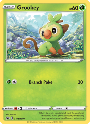 SWSH Black Star Promos SWSH001 Grookey