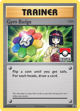 XY Black Star Promos XY206 Gym Badge