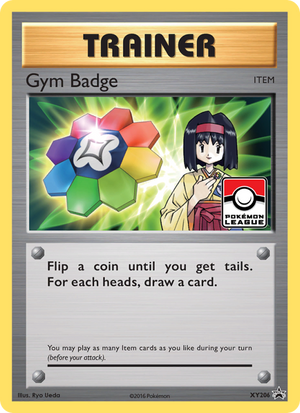 XY Black Star Promos XY206 Gym Badge