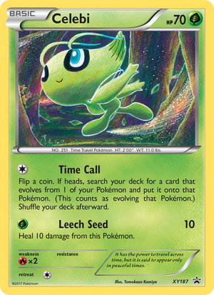 XY Black Star Promos XY187 Celebi