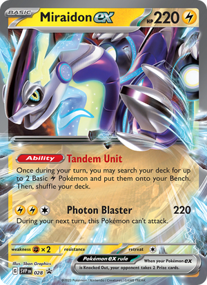 SVP Black Star Promos 028 Miraidon ex