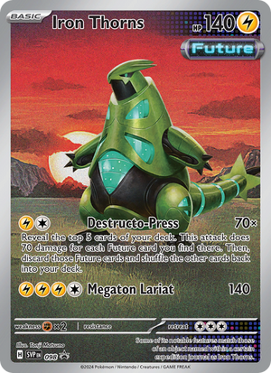 SVP Black Star Promos 098 Iron Thorns