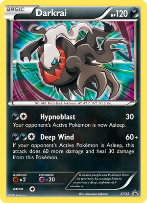 XY Black Star Promos XY22 Darkrai