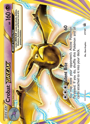 XY Black Star Promos XY181 Crobat BREAK