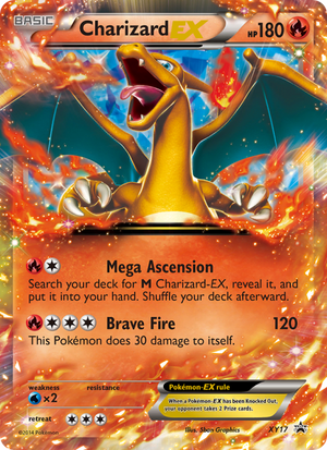 XY Black Star Promos XY17 Charizard EX