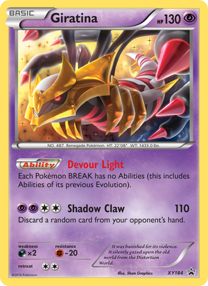 XY Black Star Promos XY184 Giratina