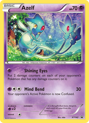 XY Black Star Promos XY142 Azelf
