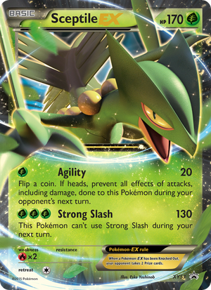 XY Black Star Promos XY53 Sceptile EX