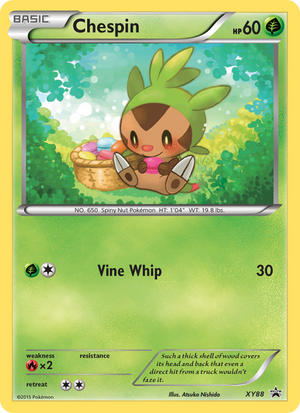 XY Black Star Promos XY88 Chespin