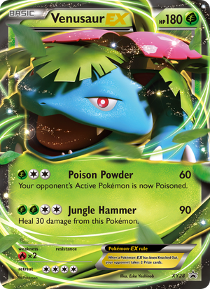 XY Black Star Promos XY28 Venusaur EX