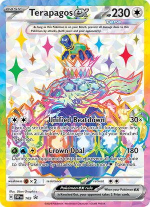 SVP Black Star Promos 165 Terapagos ex