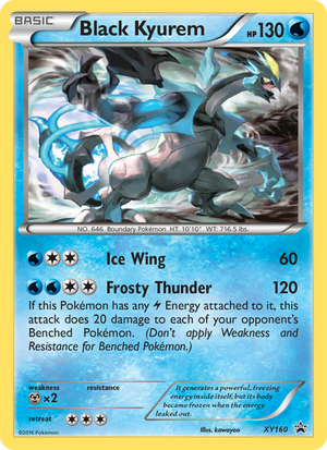 XY Black Star Promos XY160 Black Kyurem