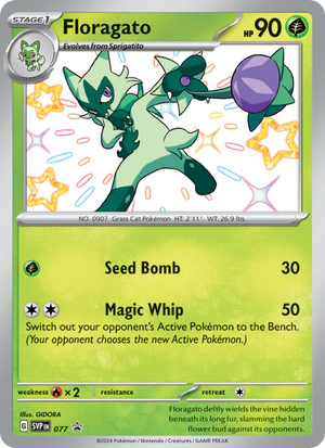 SVP Black Star Promos 077 Floragato