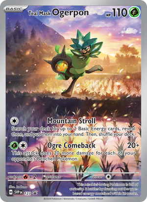 SVP Black Star Promos 123 Teal Mask Ogerpon