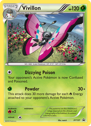 XY Black Star Promos XY137 Vivillon
