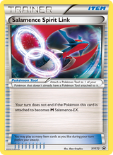 XY Black Star Promos XY172 Salamence Spirit Link