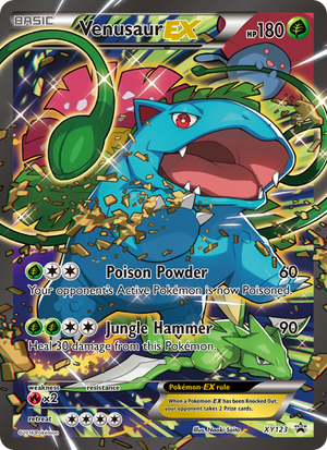 XY Black Star Promos XY123 Venusaur EX
