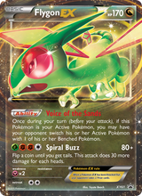 XY Black Star Promos XY61 Flygon EX