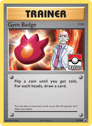 XY Black Star Promos XY209 Gym Badge