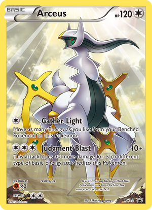 XY Black Star Promos XY83 Arceus
