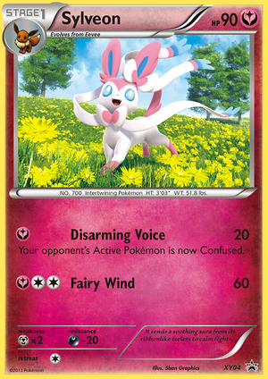XY Black Star Promos XY04 Sylveon