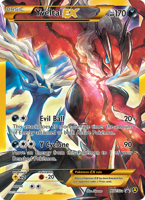 XY Black Star Promos XY150a Yveltal-EX