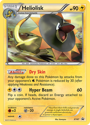 XY Black Star Promos XY47 Heliolisk
