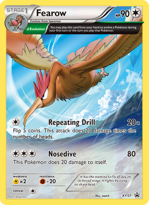XY Black Star Promos XY57 Fearow