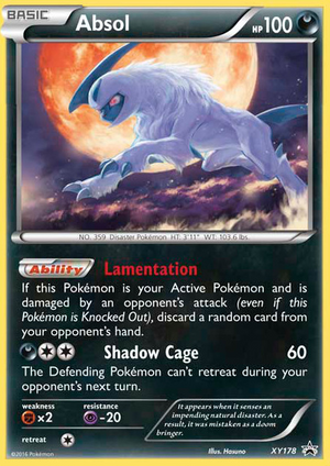 XY Black Star Promos XY178 Absol