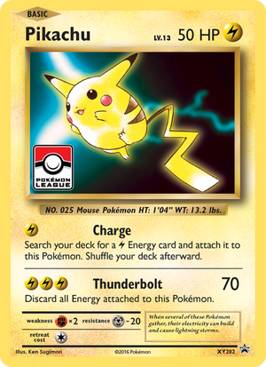 XY Black Star Promos XY202 Pikachu