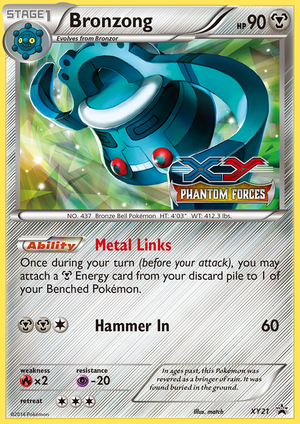 XY Black Star Promos XY21 Bronzong