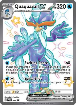 SVP Black Star Promos 084 Quaquaval ex
