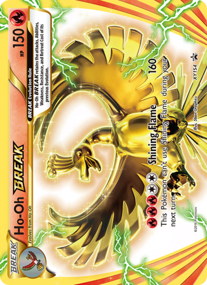 XY Black Star Promos XY154 Ho-Oh BREAK
