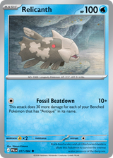 Pitch Black 017 Relicanth