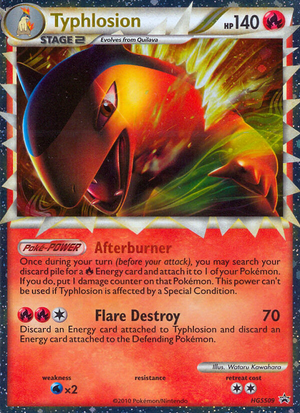 HGSS Black Star Promos HGSS09 Typhlosion