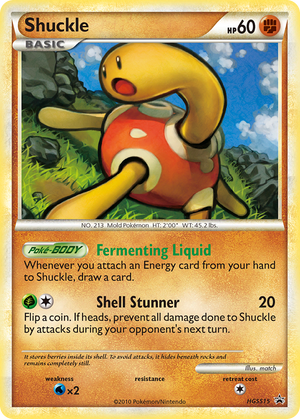 HGSS Black Star Promos HGSS15 Shuckle