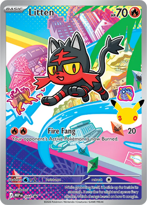 Mega Evolution Black Star Promos 044 Litten