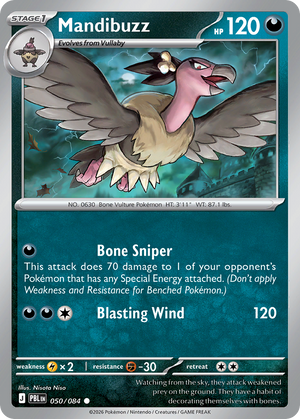 Pitch Black 050 Mandibuzz